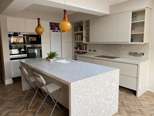 engineered kitchen stone