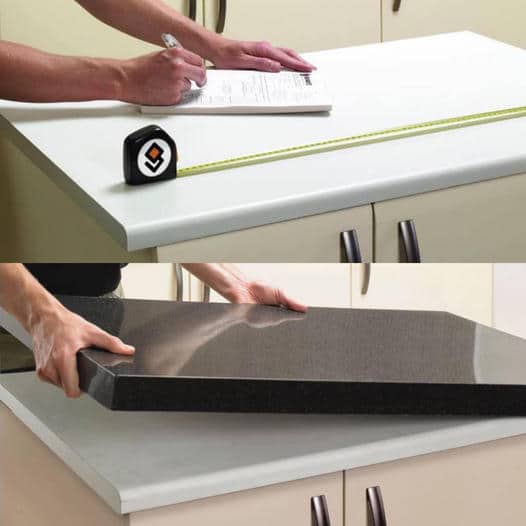 Process for Replacing a Kitchen Benchtop