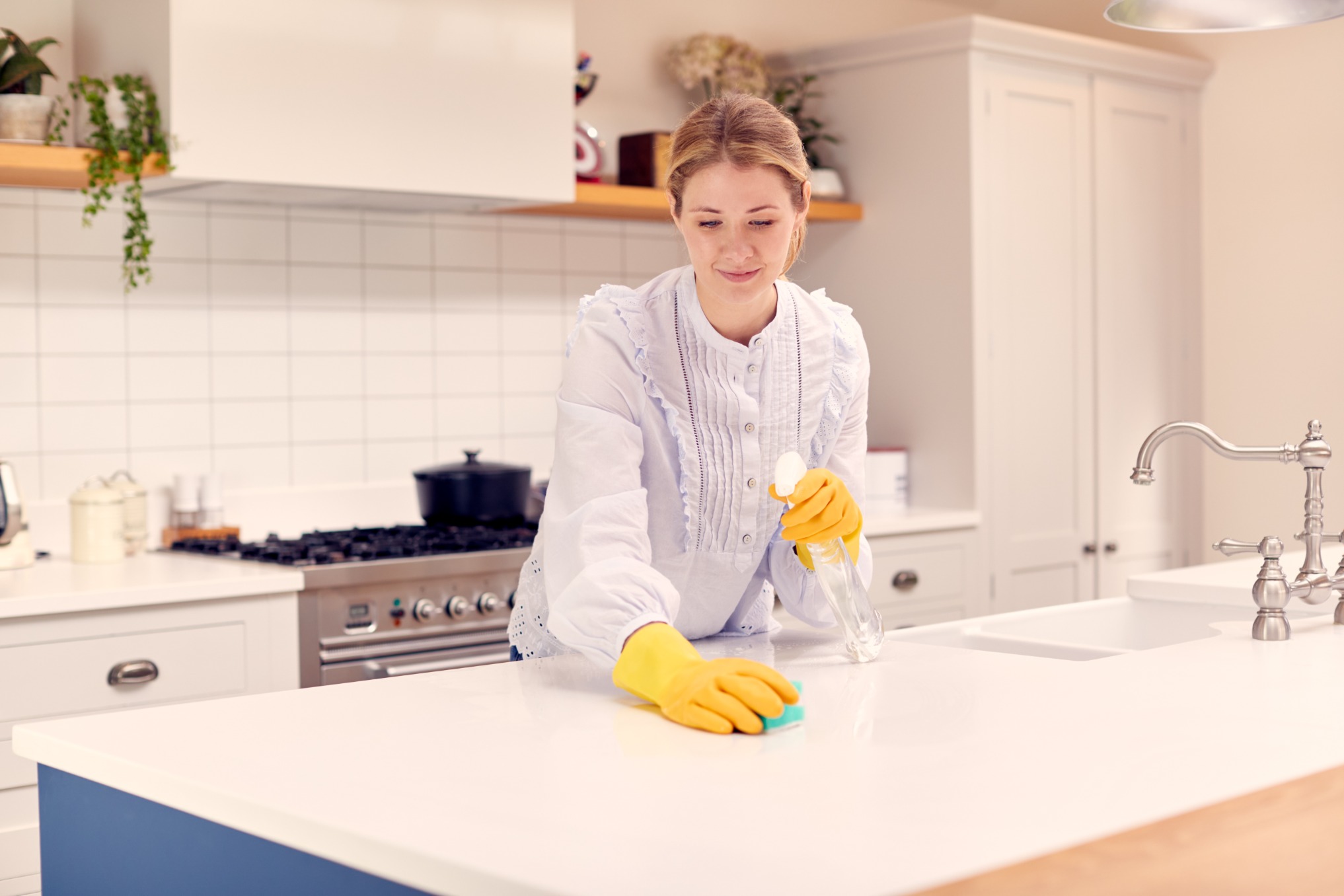 how to clean caesarstone benchtop