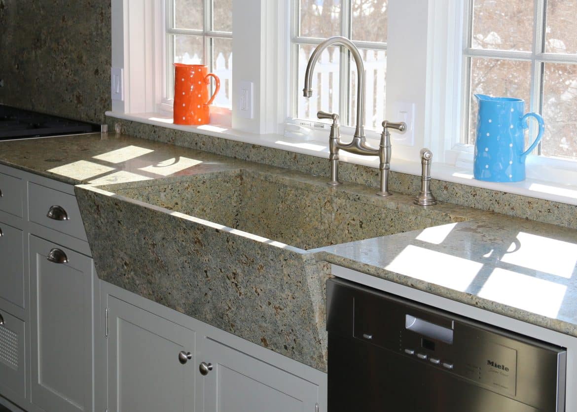 kitchen island with sink