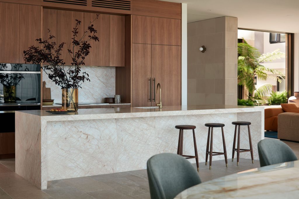 Sleek Black stone benchtop