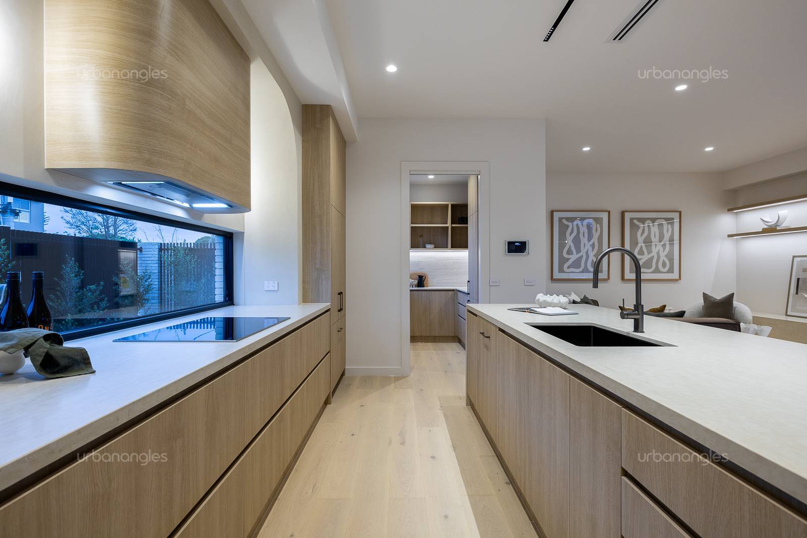 rhf stone beige travertine kitchen