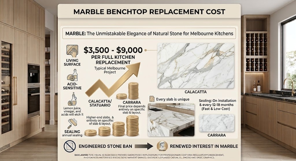 Marble Benchtop Replacement Cost